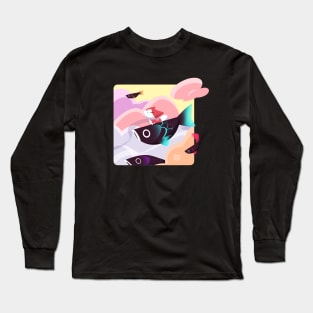 Hitching A Ride Long Sleeve T-Shirt